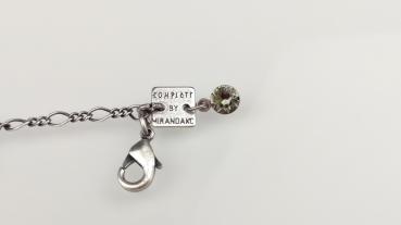 Grey Black Diamond - Tutui bracelet Konplott